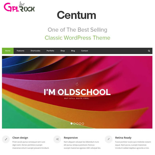 Centum – Responsive WordPress Theme