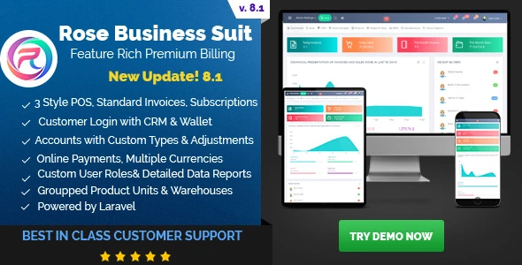 Rose Business Suite – Accounting, CRM and POS Software