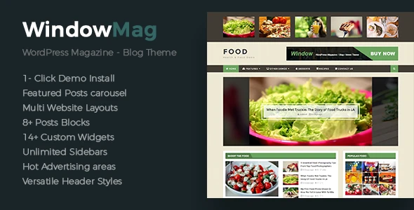 WindowMag – News & Magazine WordPress Theme