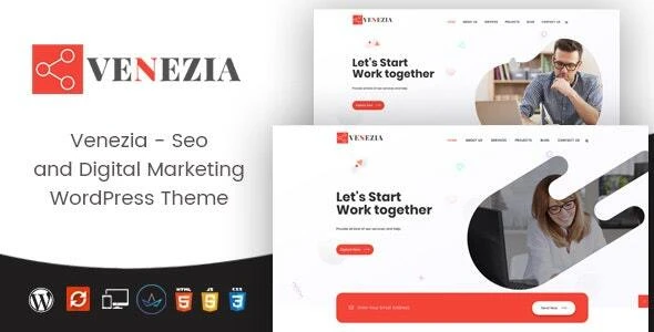 Venezia – Digital Marketing WordPress Theme