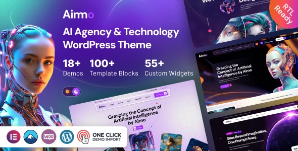 Aimo – AI Agency & Technology WordPress Theme