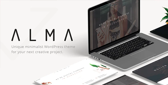 Alma – Minimalist Multi-Use WordPress Theme