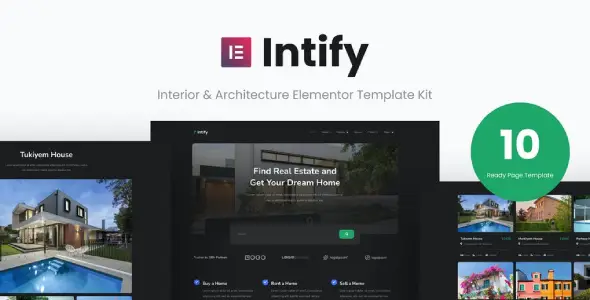 Intify – Real Estate Elementor Template Kit