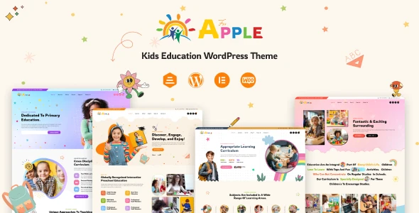 AforApple – Kids Education & LMS WordPress Theme