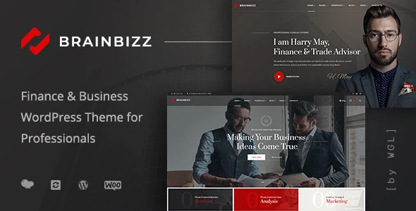 BrainBizz – Finance & Business WordPress Theme
