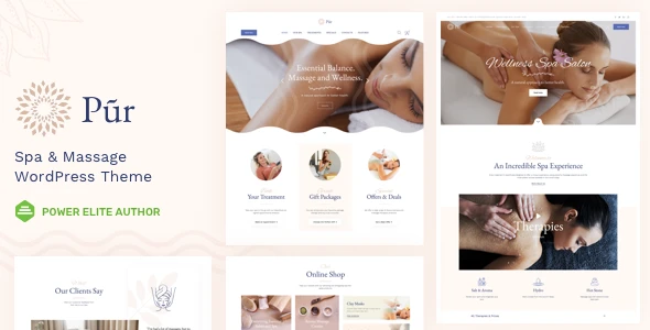 Pur – Spa WordPress Theme