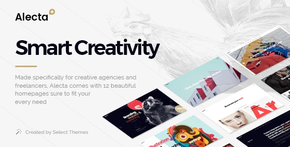 Alecta – Creative Agency WordPress Theme